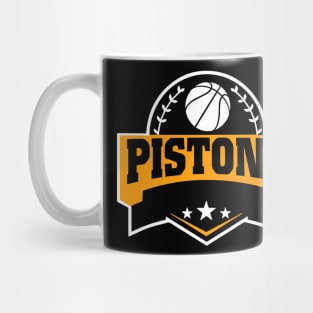 Personalized Basketball Pistons Proud Name Vintage Beautiful Mug